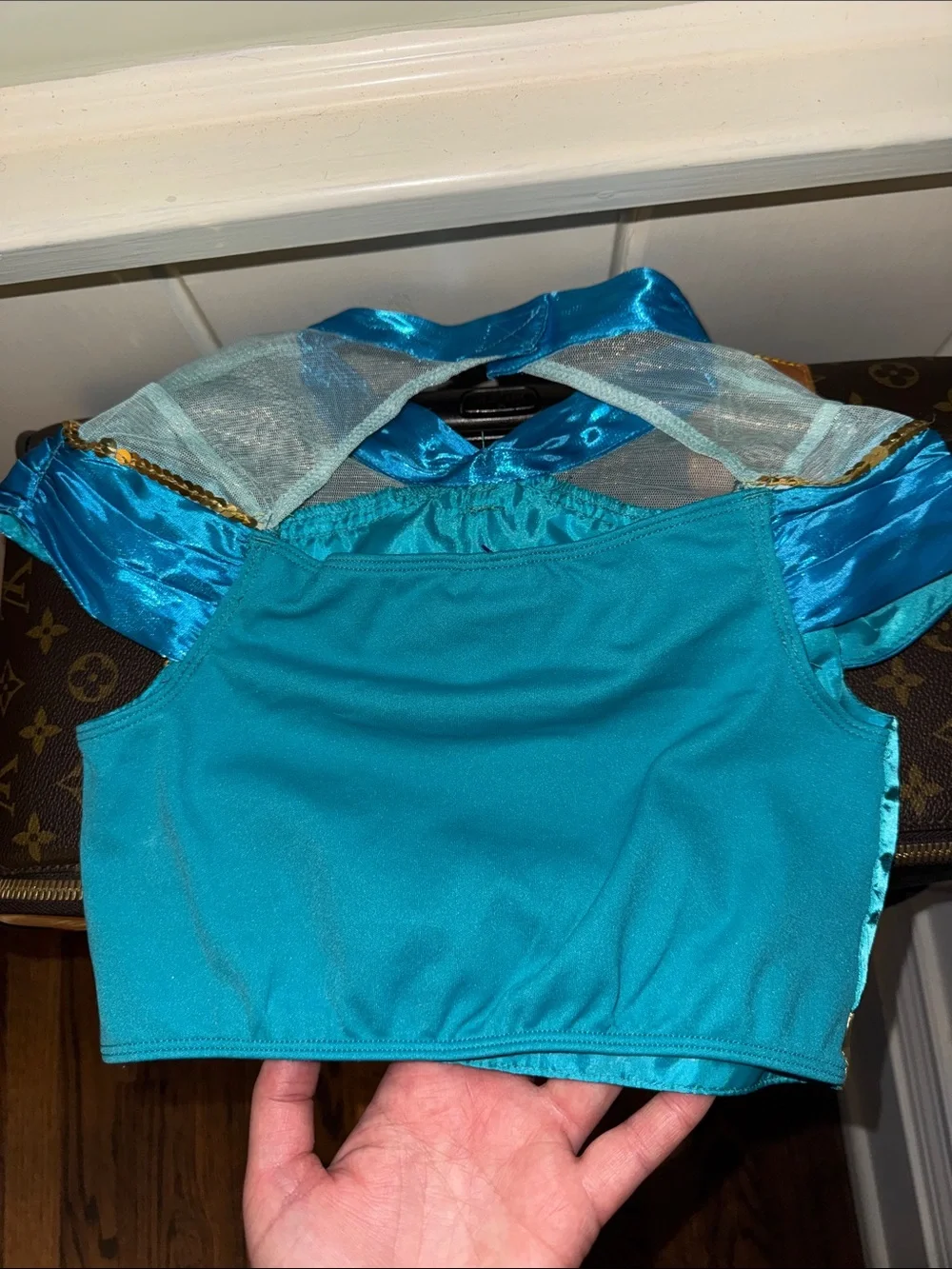 Disney Vintage Arabian Princess Jasmine 2PC Halloween Costume 5/6 Small Years